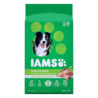 IAMS Dog Food, Chicken & Whole Grains Recipe, Mini Chunks, Adult (1+), 7 Pound