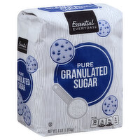 ESSENTIAL EVERYDAY Sugar, Granulated, Pure, 4 Pound