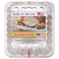 Handi-Foil Roaster/Baker Pans, 3 Each