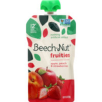 Beech-Nut Fruities, Apple, Peach & Strawberry, Stage 2, 3.5 Ounce