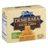Gilway Sugar Cubes, Demerara, 17.5 Ounce