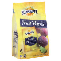 Sunsweet Amaz!n Fruit Packs, Prunes, Pitted, 6 Each