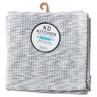 KD Kitchen Dishcloths, Graphite, 3 Pack, 3 Each