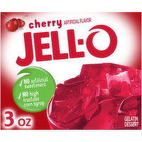 Jell-O Cherry Gelatin Dessert Mix, 3 Ounce