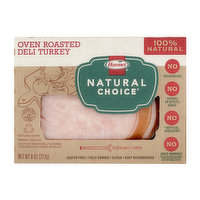 Hormel Natural Choice Turkey, Oven Roasted, Deli, 8 Ounce