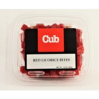 Bulk Red Licorice Bites, 10 Ounce