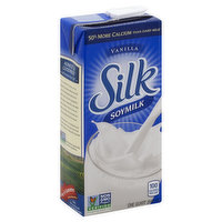 Silk Soymilk, Vanilla, 1 Quart