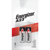 Energizer Batteries, Alkaline, A23, 12V, 2 Each
