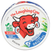 The Laughing Cow Cheese Wedges, Spreadable, Creamy, Original, 8 Each