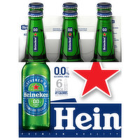 Heineken Beer, Alcohol Free, 6 Pack, 6 Each