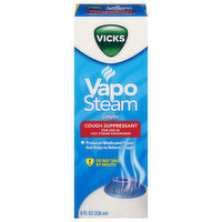 Vicks Vapo Steam Cough Suppressant, Camphor, 8 Fluid ounce