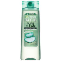 Fructis Shampoo, Purifying, Silicone Free, Pure Clean, 12.5 Fluid ounce