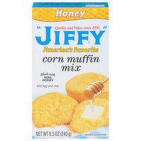Jiffy Corn Muffin Mix, Honey, 8.5 Ounce