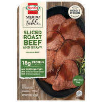 Hormel Square Table Roast Beef and Gravy, Sliced, 15 Ounce