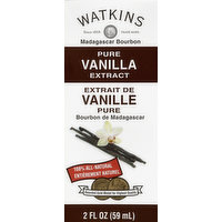 Watkins Vanilla Extract, Pure, Madagascar Bourbon, 2 Ounce
