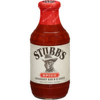 Stubb's Spicy Barbecue Sauce, 18 Ounce