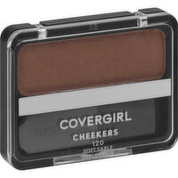 CoverGirl Cheekers Blush, Soft Sable 120, 3 Gram