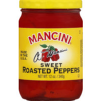 Mancini Peppers, Roasted, Sweet, 12 Ounce