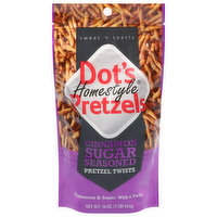 Dot's Homestyle Pretzels Pretzel Twists, Cinnamon Sugar Seasoned, 16 Ounce