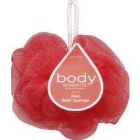 Body Benefits Bath Sponge, Mini, 1 Each