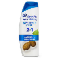 Head & Shoulders 2 in 1 Dandruff Shampoo and Conditioner, Dry Scalp Care 12.5 oz, 12.5 Ounce