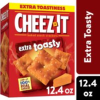 Cheez-It Cheese Crackers, Extra Toasty, 12.4 Ounce