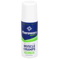 Theraworx Relief for Muscle Cramps, Roll-On, 2.5 Fluid ounce
