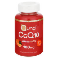 Qunol CoQ10, 100 mg, Gummies, Creamy Orange Flavor, 60 Each