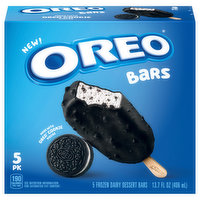 Dryers Oreo, Ice Cream Bars, 5 Pack, 13.7 Fluid ounce