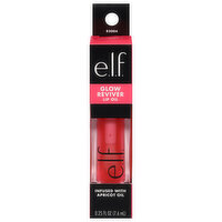 e.l.f. Lip Oil, Pink Quartz, Glow Reviver, 0.25 Fluid ounce