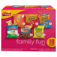 Frito Lay Snacks, Family Fun Mix, 18 Each