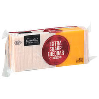 Essential Everyday Cheese, Extra Sharp Cheddar, 8 Ounce