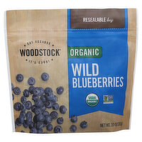 Woodstock Wild Blueberries, Organic, 10 Ounce