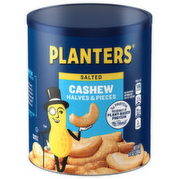 Planters Cashew, Halves & Pieces, Salted, 14 Ounce