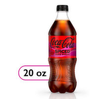 Coca-Cola Spiced Zero Sugar Spiced Bottle, 20 fl oz, 20 Ounce
