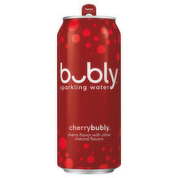 Bubly Sparkling Water, Cherrybubly, 1 Each