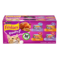 Friskies Cat Food, Poultry, 32 Each