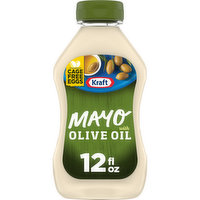 Kraft Mayo with Olive Oil Reduced Fat Mayonnaise, 12 Fluid ounce