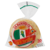 La Banderita Corn Tortillas, Yellow, 30 Each