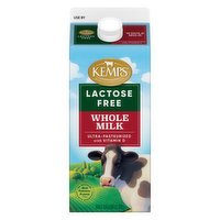 Kemps Lactose Free Whole Milk, 1.89 Litre