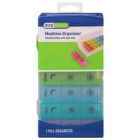 Ezy Dose Pill Organizer, Medtime, Weekly, 1 Each