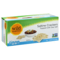 Wild Harvest Crackers, Saltine, 16 Ounce