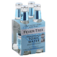 Fever-Tree Tonic Water, Mediterranean, 4 Each