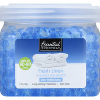 Essential Everyday Gel Beads, Scented, Fresh Linen, 12 Ounce