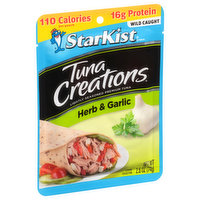StarKist Tuna, Herb & Garlic, 2.6 Ounce