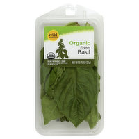 Wild Harvest Basil, Organic, Fresh, 0.75 Ounce