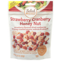 Salad Pizazz! Fruit & Nut Toppings, Strawberry Cranberry Honey Nut, 3.75 Ounce