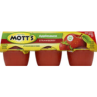 Mott's Applesauce, Strawberry, 6 Each