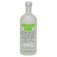 Absolut Vodka, Lime Flavored, 1 Litre