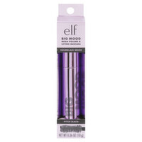 e.l.f. Mascara, Mega Volume & Lifting, Big Mood, Pitch Black, 0.36 Ounce